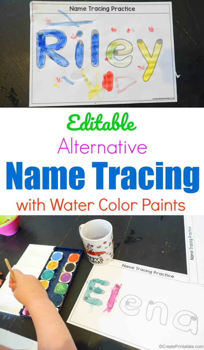 Editable Alternative Name Tracing with Paint