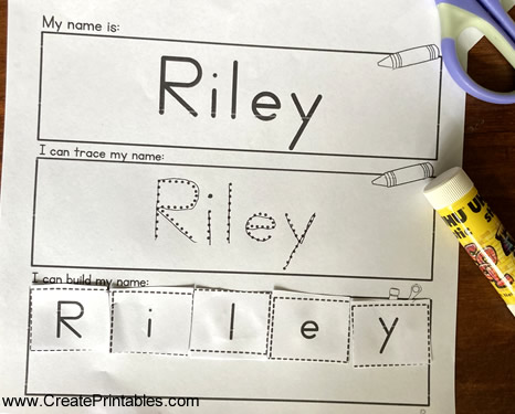 Large Toddler Name Tracing Board